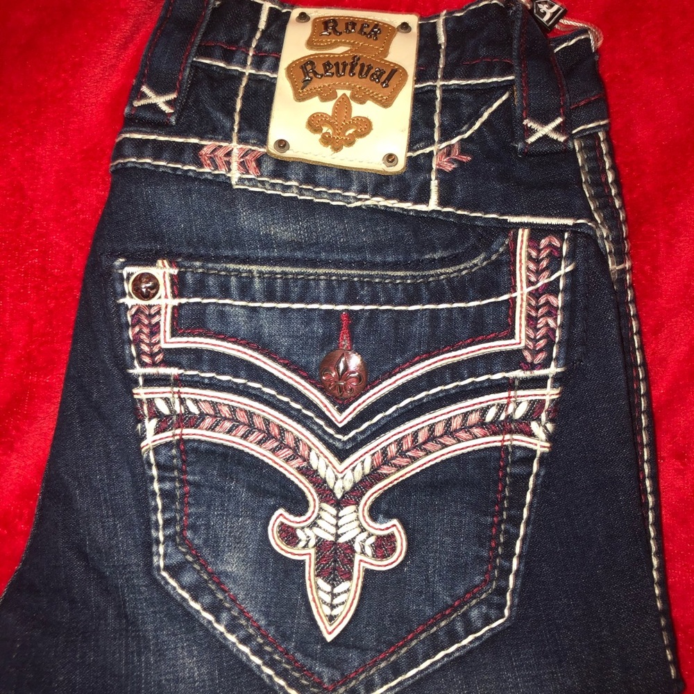 Rock Revival dark denim jeans